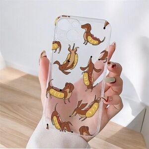 NEW iPhone Dachshund Clear Case